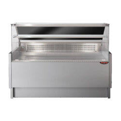 Køledisk 250 cm bred, 78 cm dyb, Tecnodom Vigo - sort RAL9005