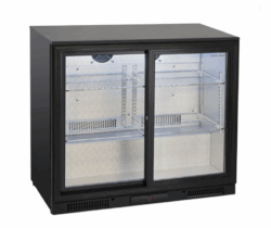 Backbar LAVNERGI m/ 2 skydelåger 900x500x860 mm, Coolhead BBC286S