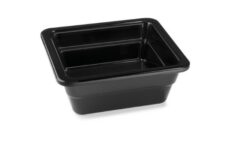 Melamin i sort 1/6 65 mm, Pujadas