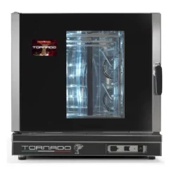 Tornado 6T GN, Rotoovn, 6 stik GN, TecnodomRoterende bageovn Full touch