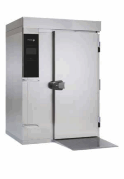 RMB-201 Blæstkøler / blæstfryser fra Fagor (t/ ekstern kompressor). Kap 70 kg køl / 48 kg frys. Til indstiksvogn.