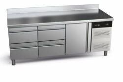 Kølebord med 1 døre og 4 skuffer, CCP-3G HHD - Fagor