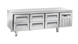 Kølebord med 6 skuffer, Basic by Coolhead Europe