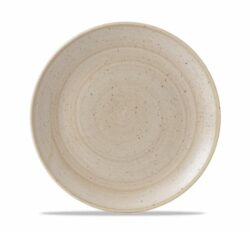 Stonecast Nutmeg Cream flad tallerken 26 cm, Churchill