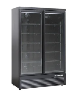 Displayfryseskab m/ 2 låger DF1006BD