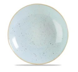 Stonecast Cornflower Blue dyb tallerken 31 cm, Churchill
