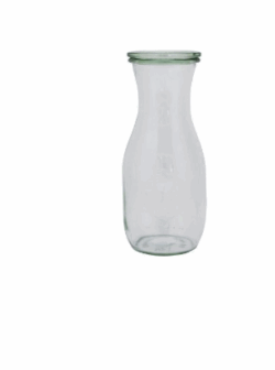 Weck 0,5L glasflaske (restsalg)