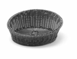 Brødkurv til fremvisning i sort, Hendi i flere størrelser (udgår)