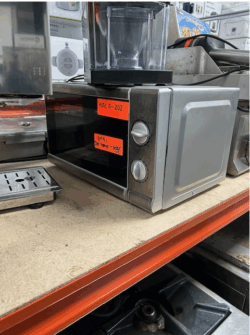 Mikroovn fra Hendi brugt- 14 dages garanti. Du kan tilkøbe 12 mdr. for 799 kr.