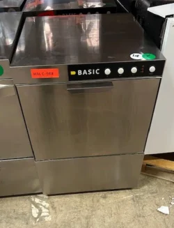 Basic underbordsopvasker med drænpumpe, brugt - 14 dages garanti. Du kan tilkøbe 12 mdr. for 799 kr.