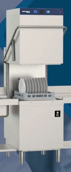 Hætteopvaskemaskine m/ Automatisk hætteløft RIVER483DL, Elettrobar