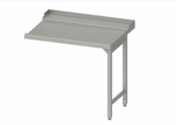 Tørrebord med vaskekrog i højre side: