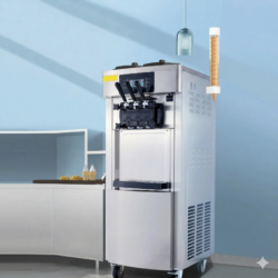 LEJE AF Softicemaskine GULVMODEL. Udbetaling 4998 kr. / mdr. leje 898 kr.