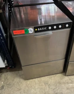 Basic underbordsopvasker med drænpumpe, brugt - 14 dages garanti. Du kan tilkøbe 12 mdr. for 799 kr.