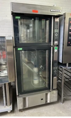 bakeoff ovn fra Debag med 12 indstik, brugt - 14 dages garanti. Du kan tilkøbe 12 mdr. for 799 kr.