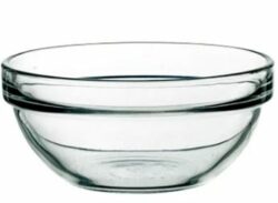 Stabelbar glasskål Ø12 cm