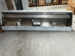 Industriemfang 280 X 70 skrå med motor Kosmetik fejl / ikke brugt- 14 dages garanti. Du kan tilkøbe 12 mdr. for 799 kr.