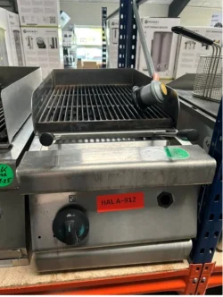 lavastensgrill til gas bordmodel, brugt