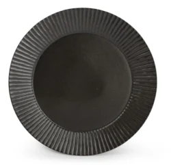Aurora Black flad tallerken Ø30 cm, Fine Dining