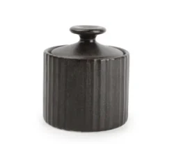 Aurora Black sukkerskål 10 cl, Fine Dining