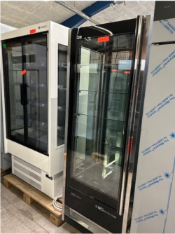 Frysemontre fra vibocold med glas på 4 sider, ny fra udstilling - nypris 60.000kr