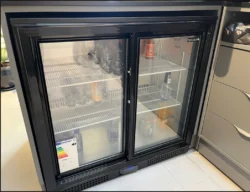 Backbar med to låger fra Tefcold, brugt
