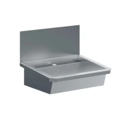 Vask med bagplade og hul til amatur 600x468xH 438 mm