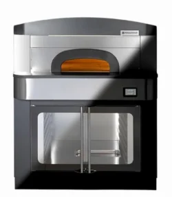 Pizzaovn t/ 9 pizzaer, 500 grader med raskeskab og emfang PIZZA GROUP