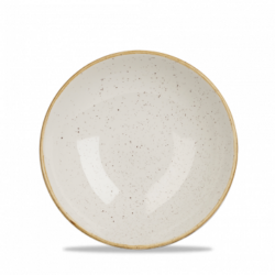 Stonecast Barley White dyb tallerken 18,2 cm, Churchill