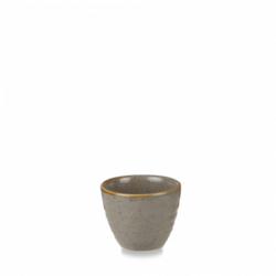 Stonecast Peppercorn Grey ripple dip skål 5,9 cm, Churchill