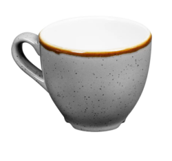 Stonecast Peppercorn Grey espresso kop 10 cl, Churchill
