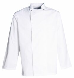 Take Away unisex kokkejakke m/lange ærmer i hvid, str. L, Nybo