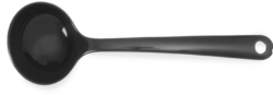 Suppeske i plast i sort 30 cm, Hendi