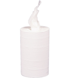 Aftørringspapir mini (2 lags) 72m x 20 cm Ø13 cm svanemærket (1 rulle), Abena