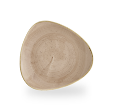 Stonecast Truffle trekantet tallerken 19,2 cm, Churchill