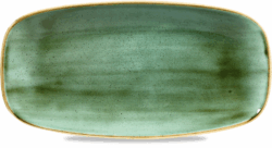 Stonecast Samphire Green oblong 29,8 x 15,3 cm, Churchill