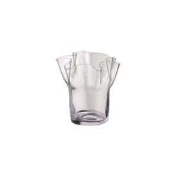 Tulip vase i klar 19x8x15 cm