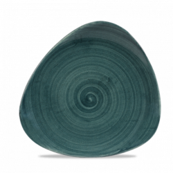 Stonecast Patina Rustic Teal flad tallerken 22,9 cm, Churchill