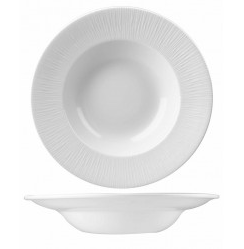 Super Vitrified Bamboo White pastatallerken 24 cm, Churchill