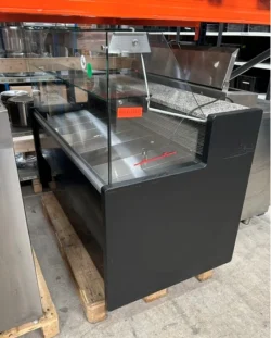 køledisk 150cm bred i sort, brugt - 14 dages garanti. Du kan tilkøbe 12 mdr. for 799 kr.