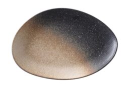 Moon organisk flad tallerken 26 cm, Finedine