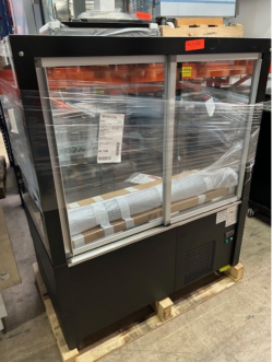 Tecnodom kølemontre model EVOK120 fra 2024, demomodel- Sælges med 14 dages garanti. Du kan tilkøbe 12 mdr. for 750 kr.