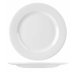 Super Vitrified Bamboo White flad tallerken 26,1 cm, Churchill