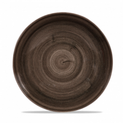 Stonecast Patina Iron Black flad tallerken 21 cm, Churchill