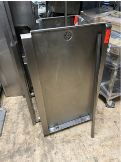 stålbord ned nedfældning 1200x600x850 brugt