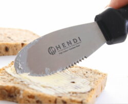 Smørkniv m/ takker 21 cm, Hendi