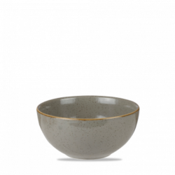 Stonecast Peppercorn Grey dyb skål 13,2 cm, Churchill
