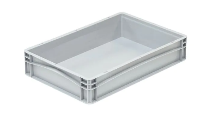 Dejkasse 600x400x120 mm i grå, DTE