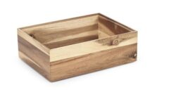 Trækasse til servering 30x22,5x10 cm, Pujadas