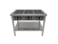 Induktionskogebord 6 zoner 310x310 6x 5kW Large, NORQI MADE IN DENMARK